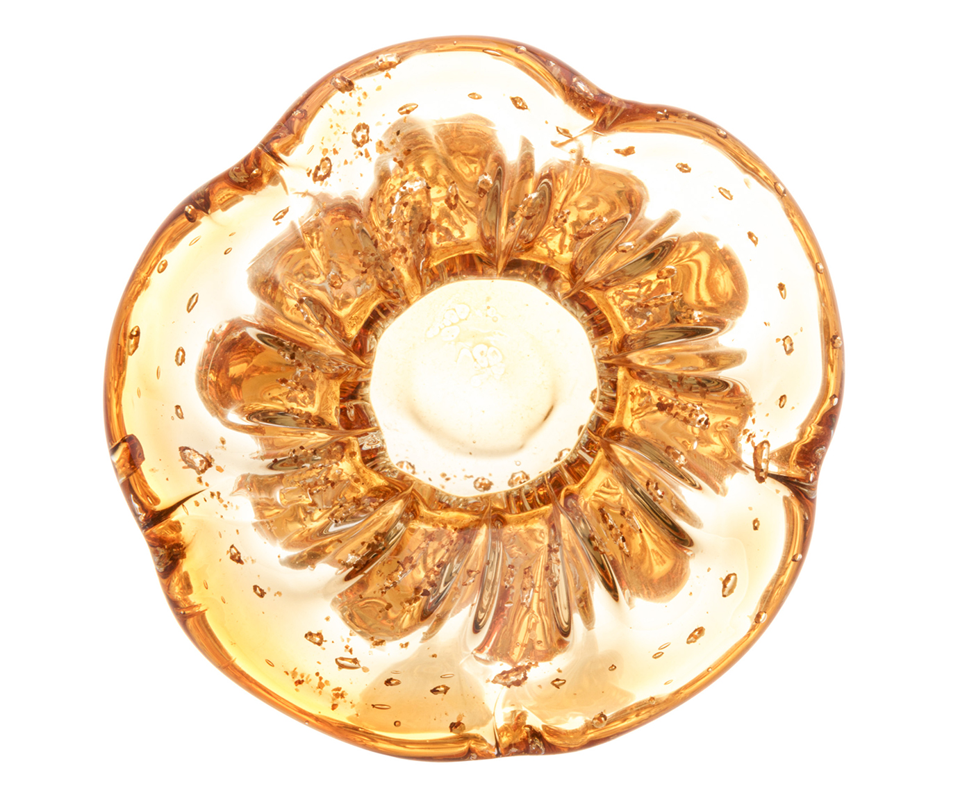 Vaso Italy Tauerete &Acirc;mbar Dourado image number 3