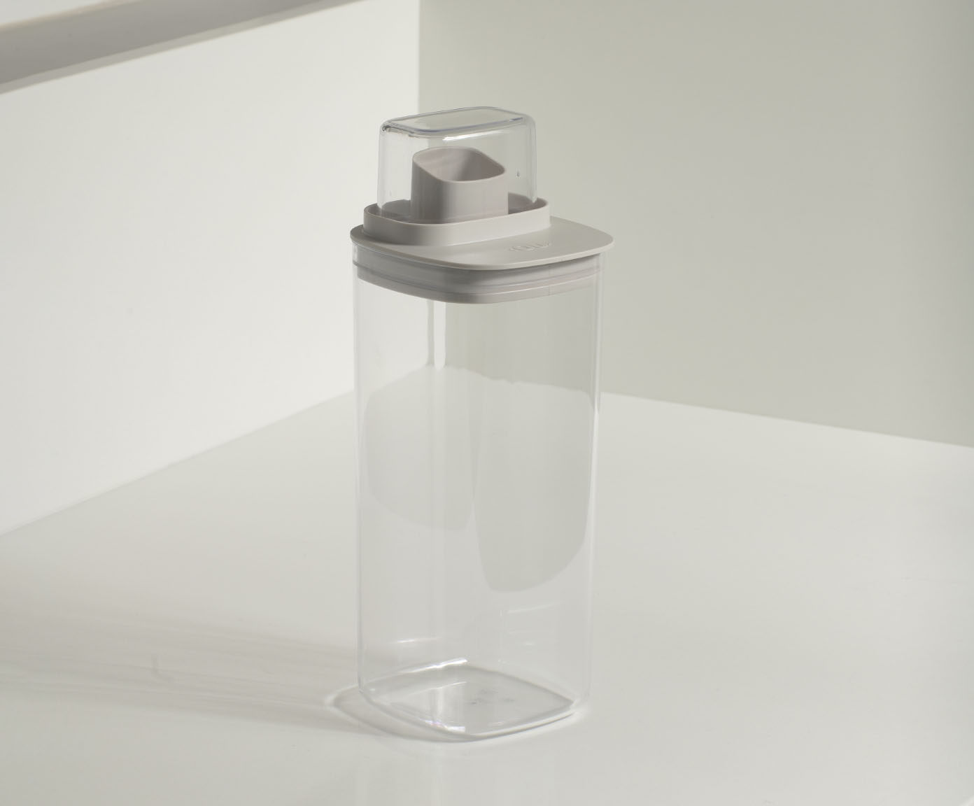Dispenser Quadrado Flow Fechado Bege image number 1