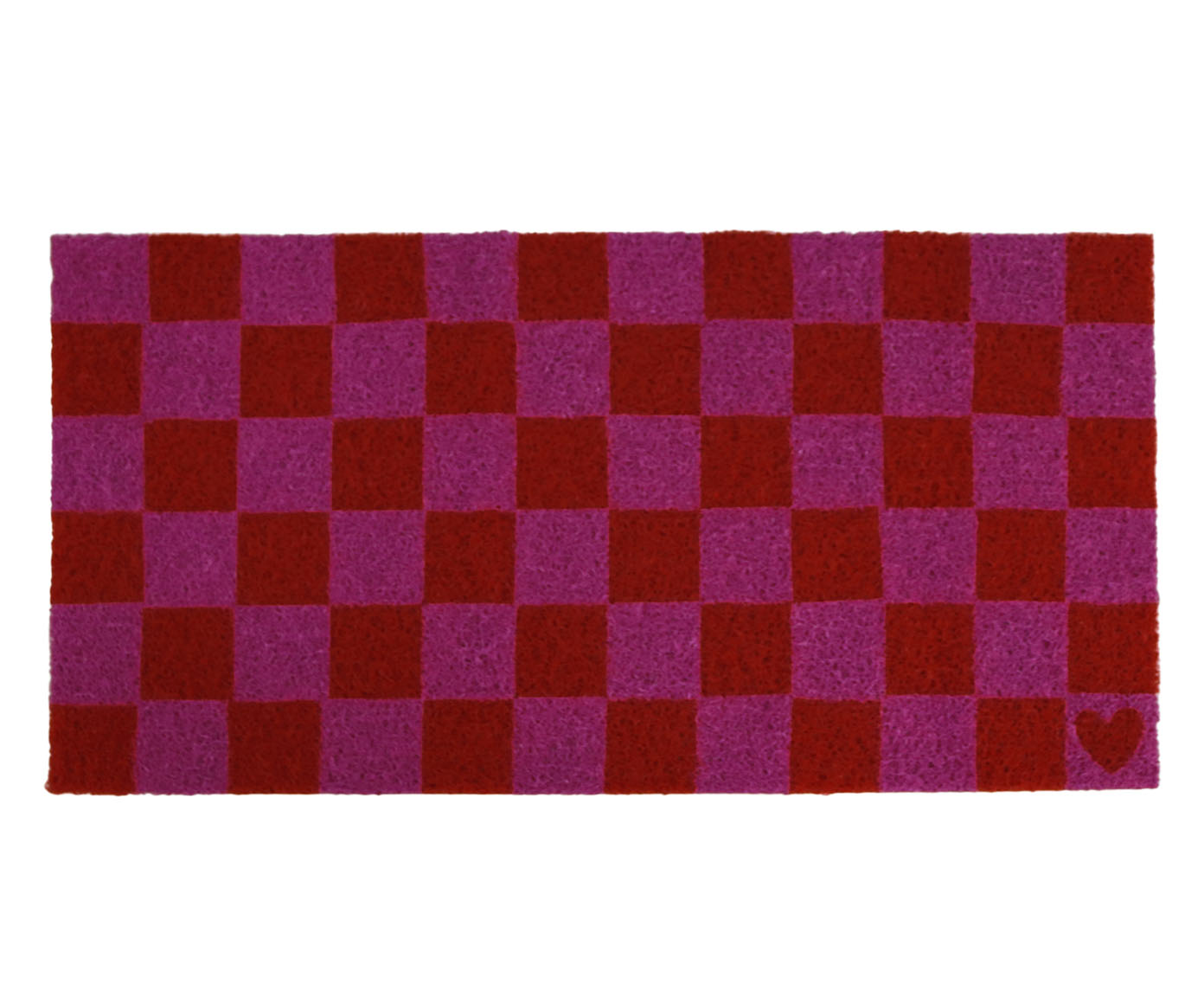 Capacho Capadrez Vermelho image number 0