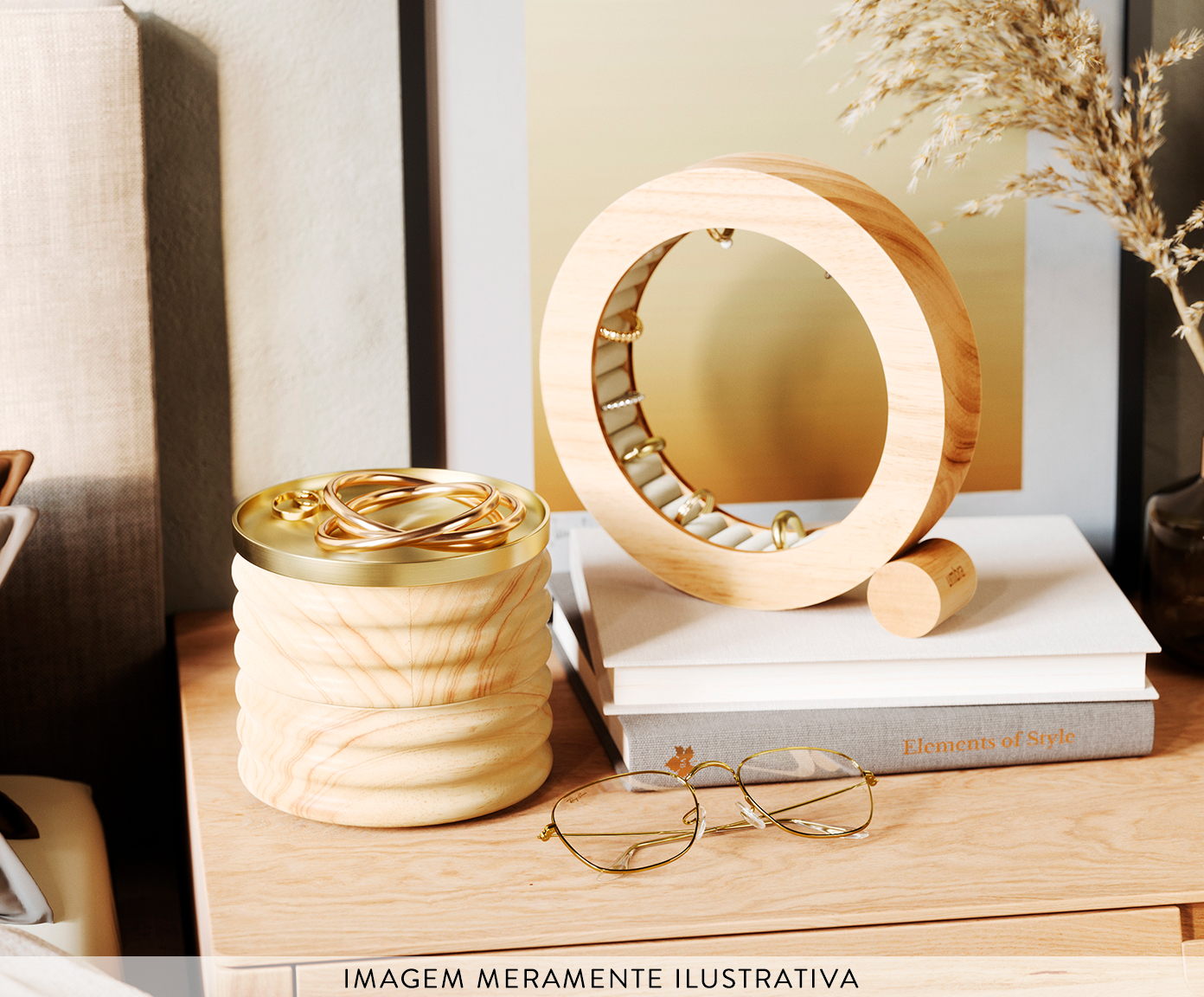 Organizador Ferris Jewelry Organizer Natural image number 4