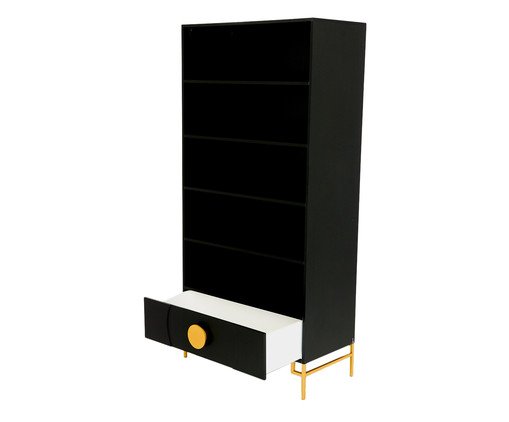 Estante Cerchio D'Oro - Preto image number 3