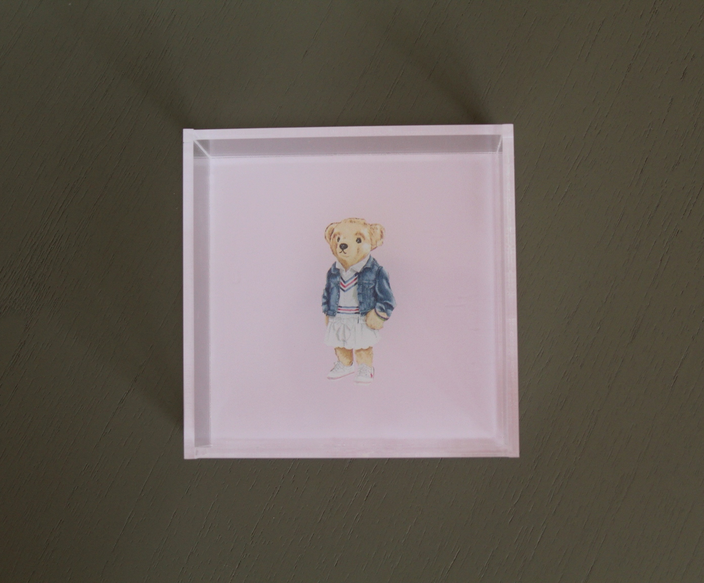 Bandeja Teddy Rosa Claro image number 1
