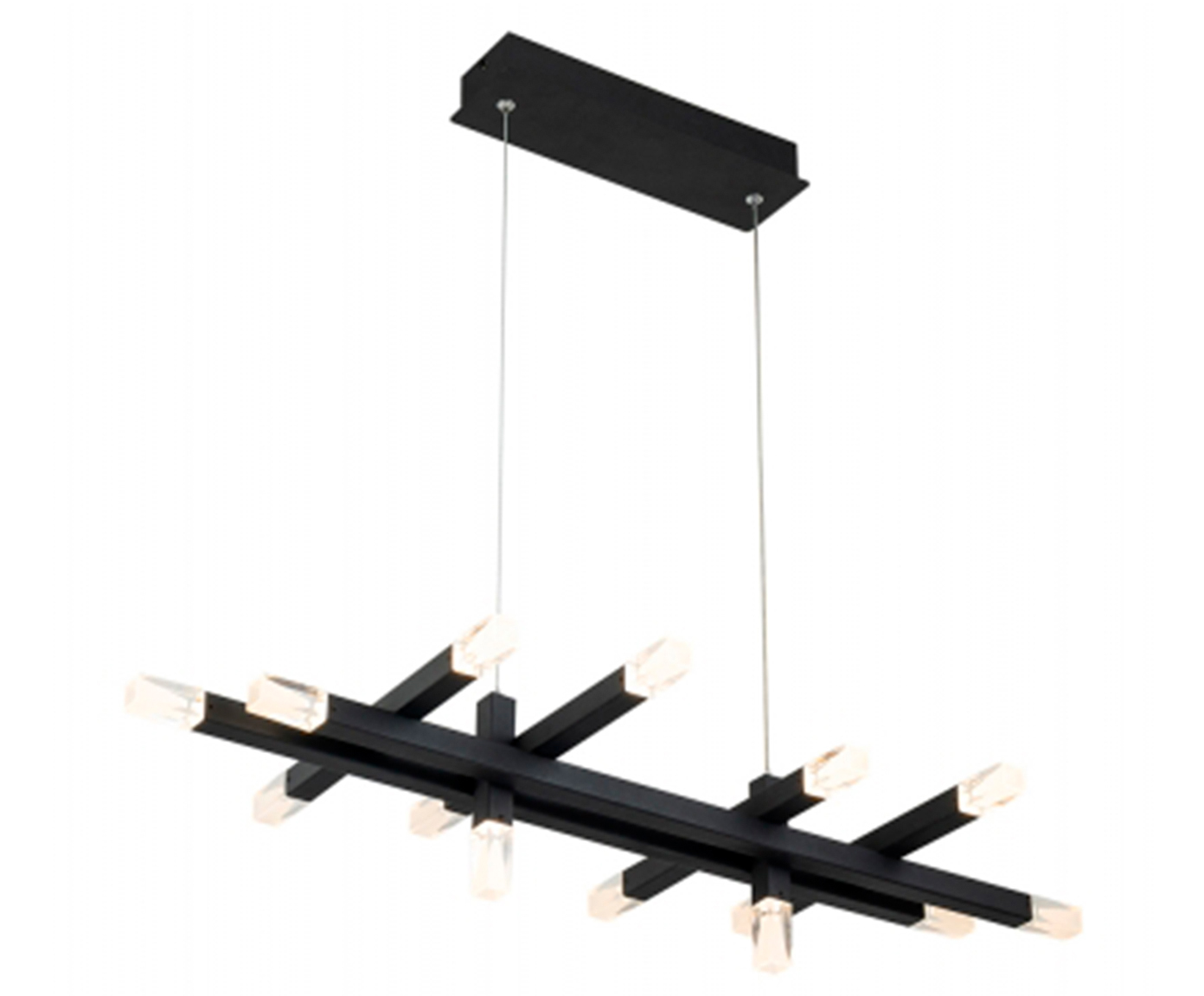 Pendente de Led 42W Arpoador Preto - Bivolt image number 0