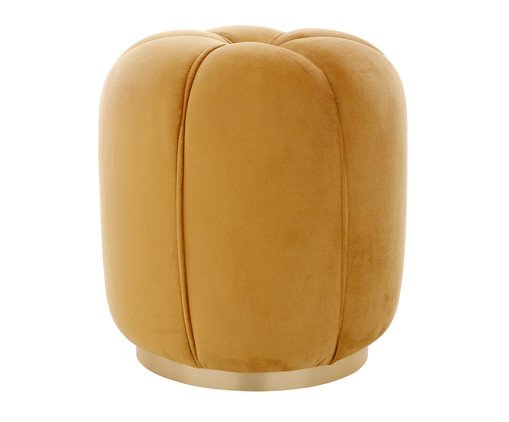 Puff Luna com Base Dourada em image number 0