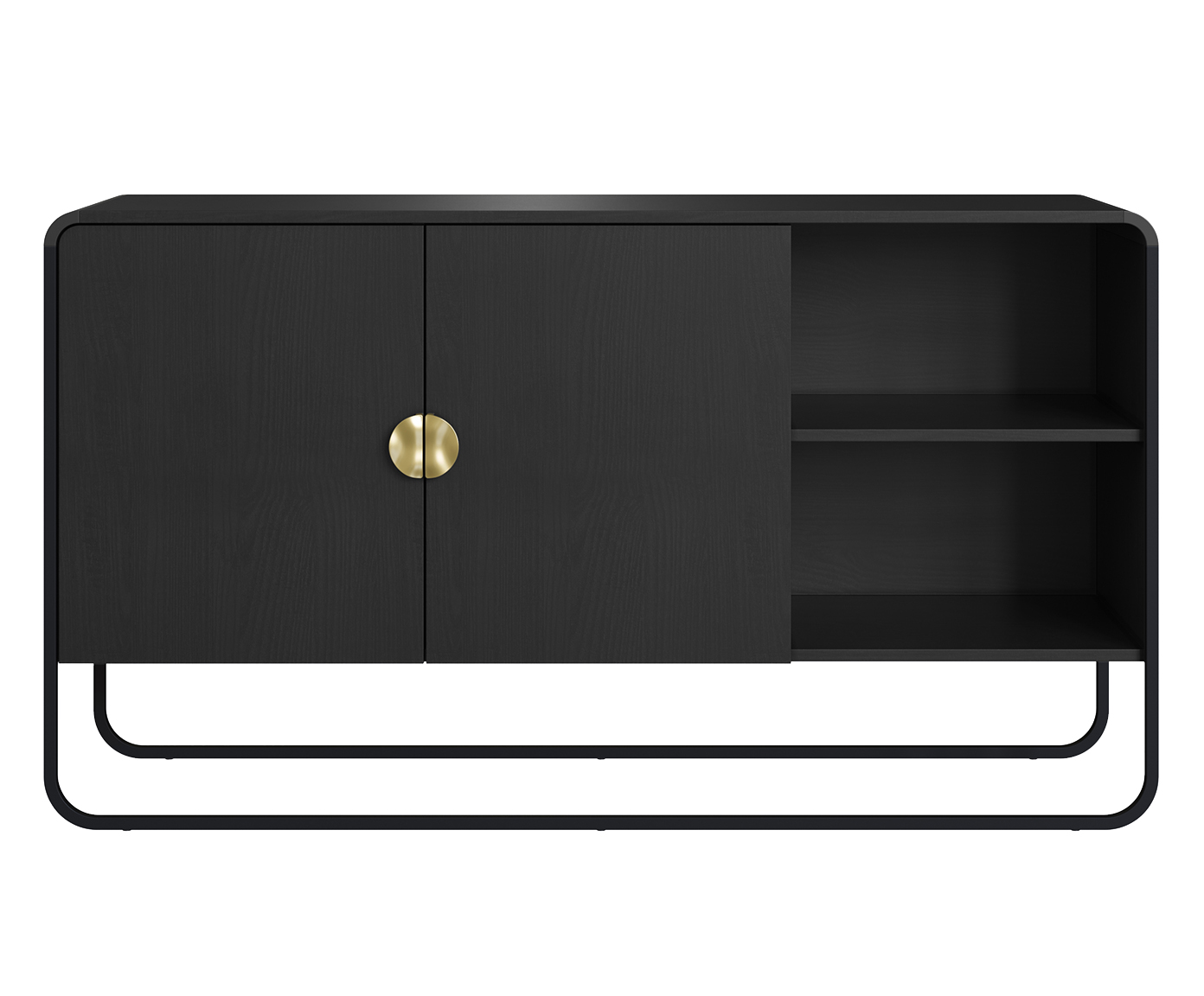 Balc&atilde;o Buffet Luna III - Nero - image 0