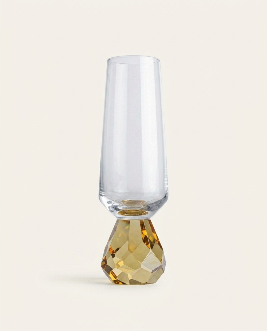 Ta&ccedil;a para Champanhe Aurora Amarelo image number 6