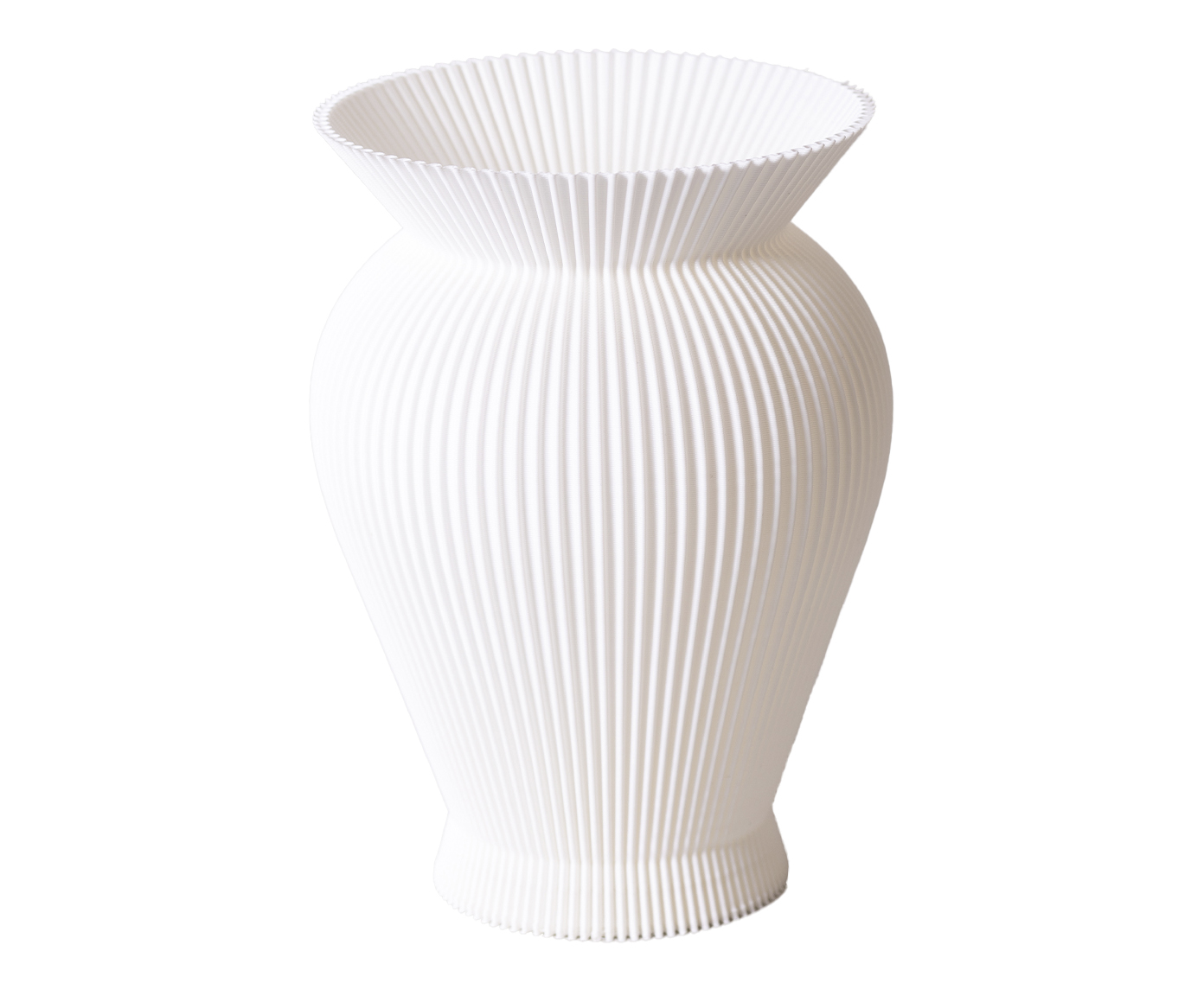 Vaso Cl&aacute;ssico Filetado Branco - image 0
