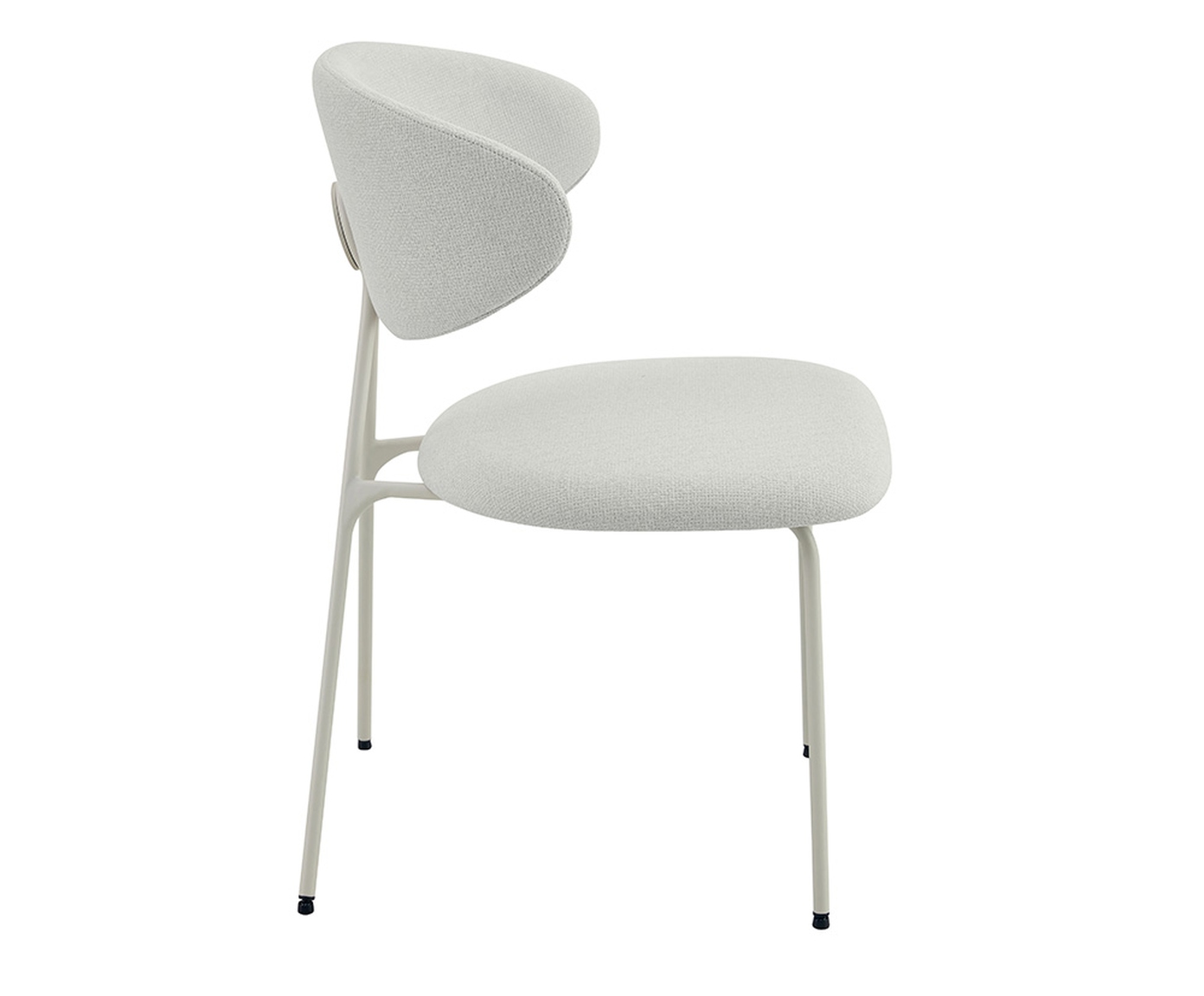 Cadeira Pilar Tecido Base Off White image number 5