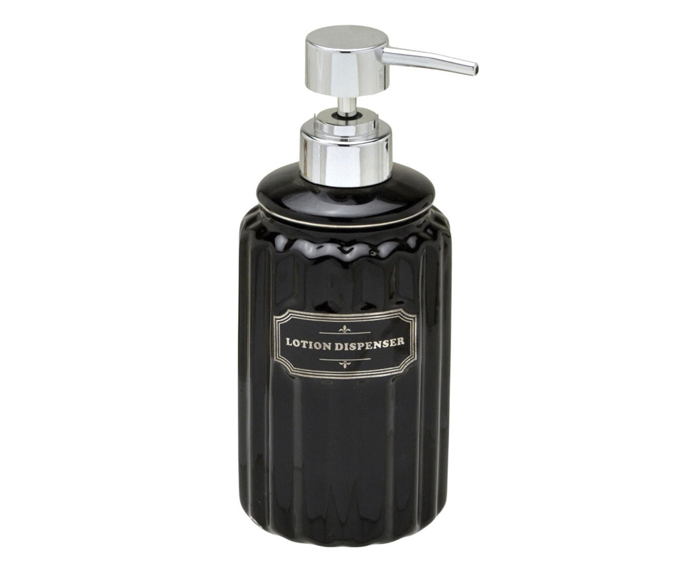 Dispenser de Sabonete L&iacute;quido em Cer&acirc;mica Motley - Preto - image 0