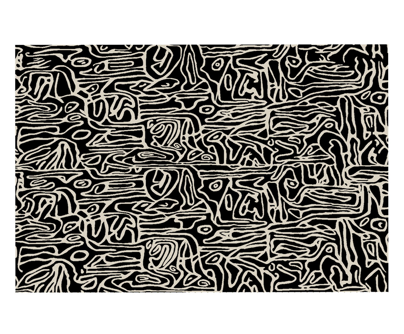 Tapete Rupestre Marabella Elite Cyclone Black - image 0