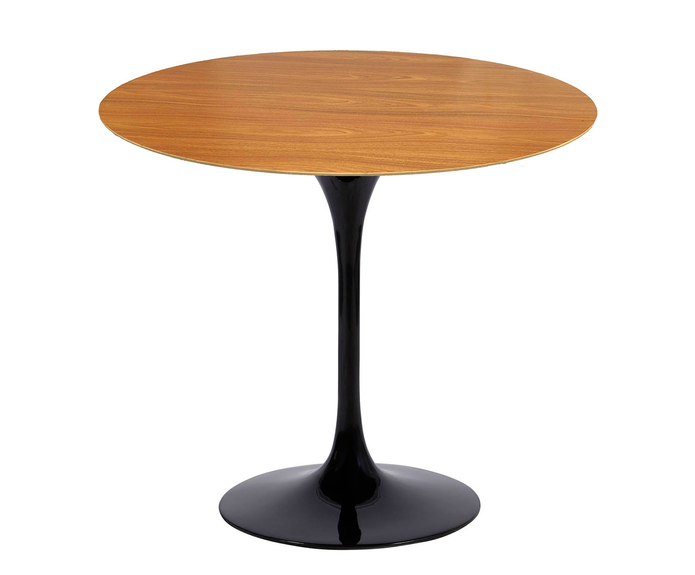 Mesa Saarinen Redonda Freij&oacute; Base Preta image number 0
