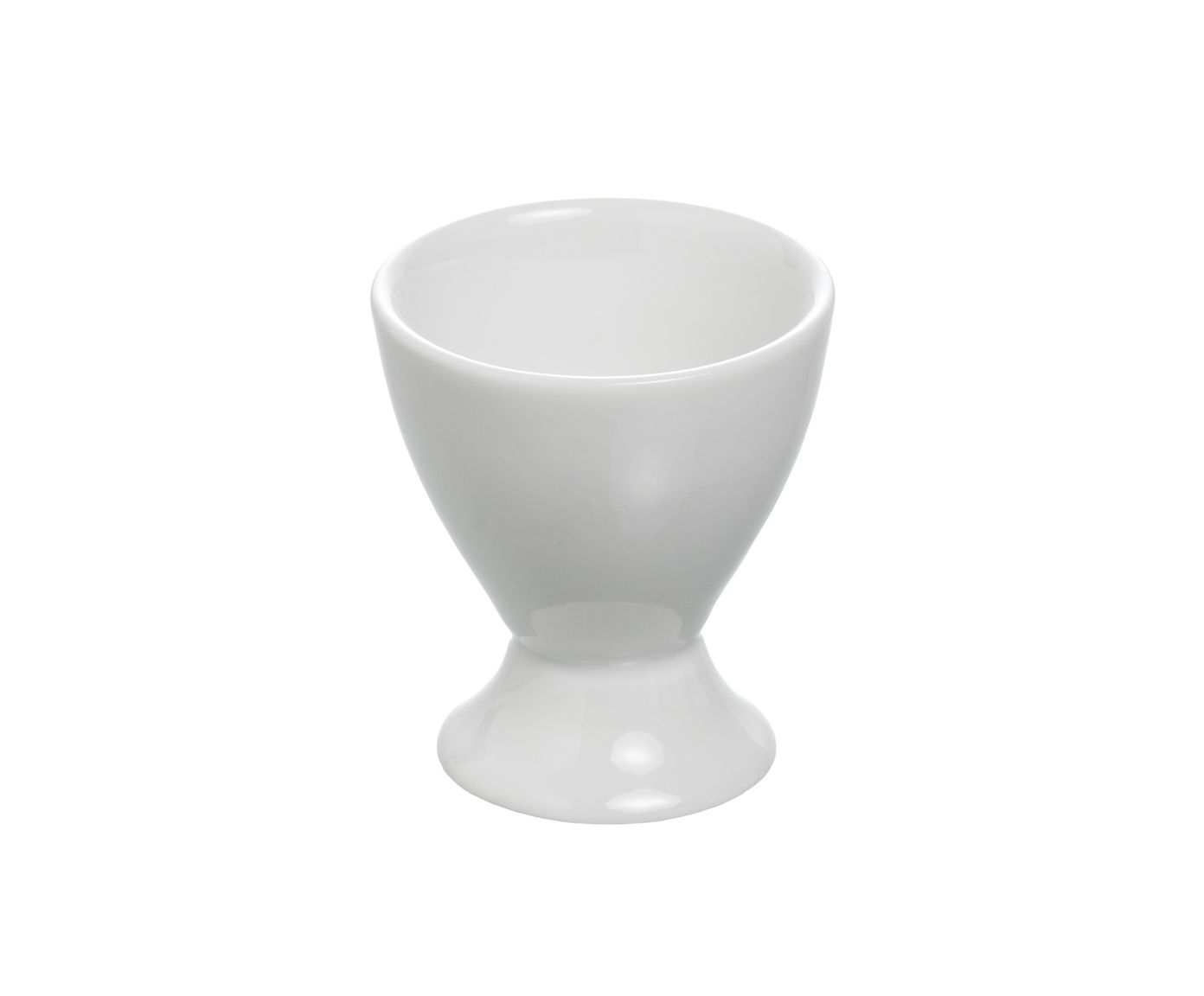 Porta ovo Blanc em porcelana branco - image 1
