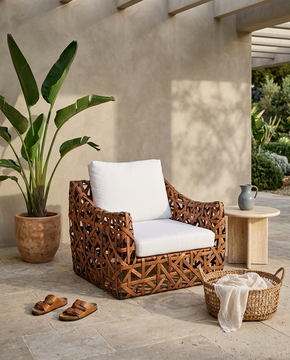 Poltrona Oriente - Marrom image number 3