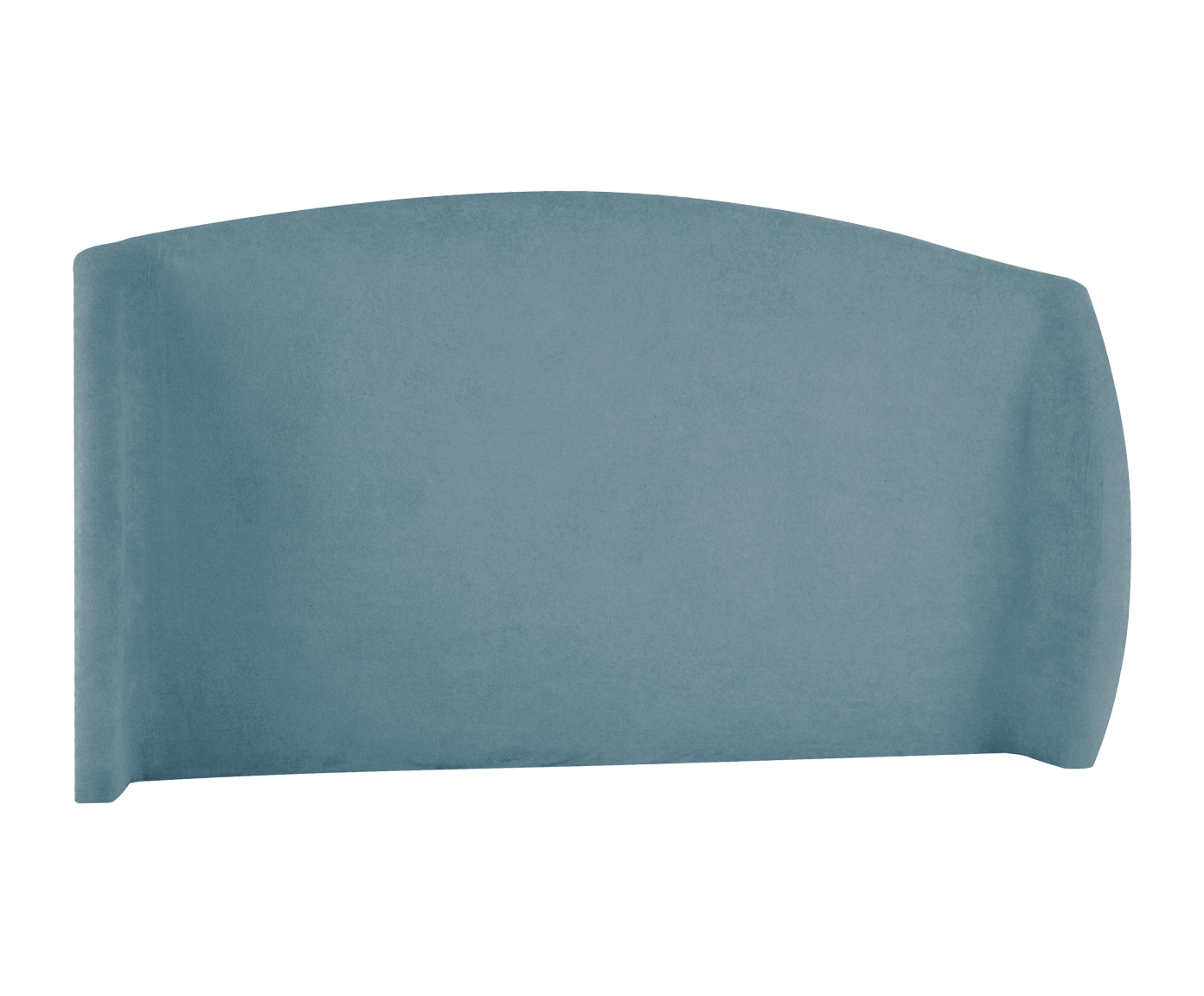 Cabeceira em Boucle Aveludado Smooth Azul image number 3