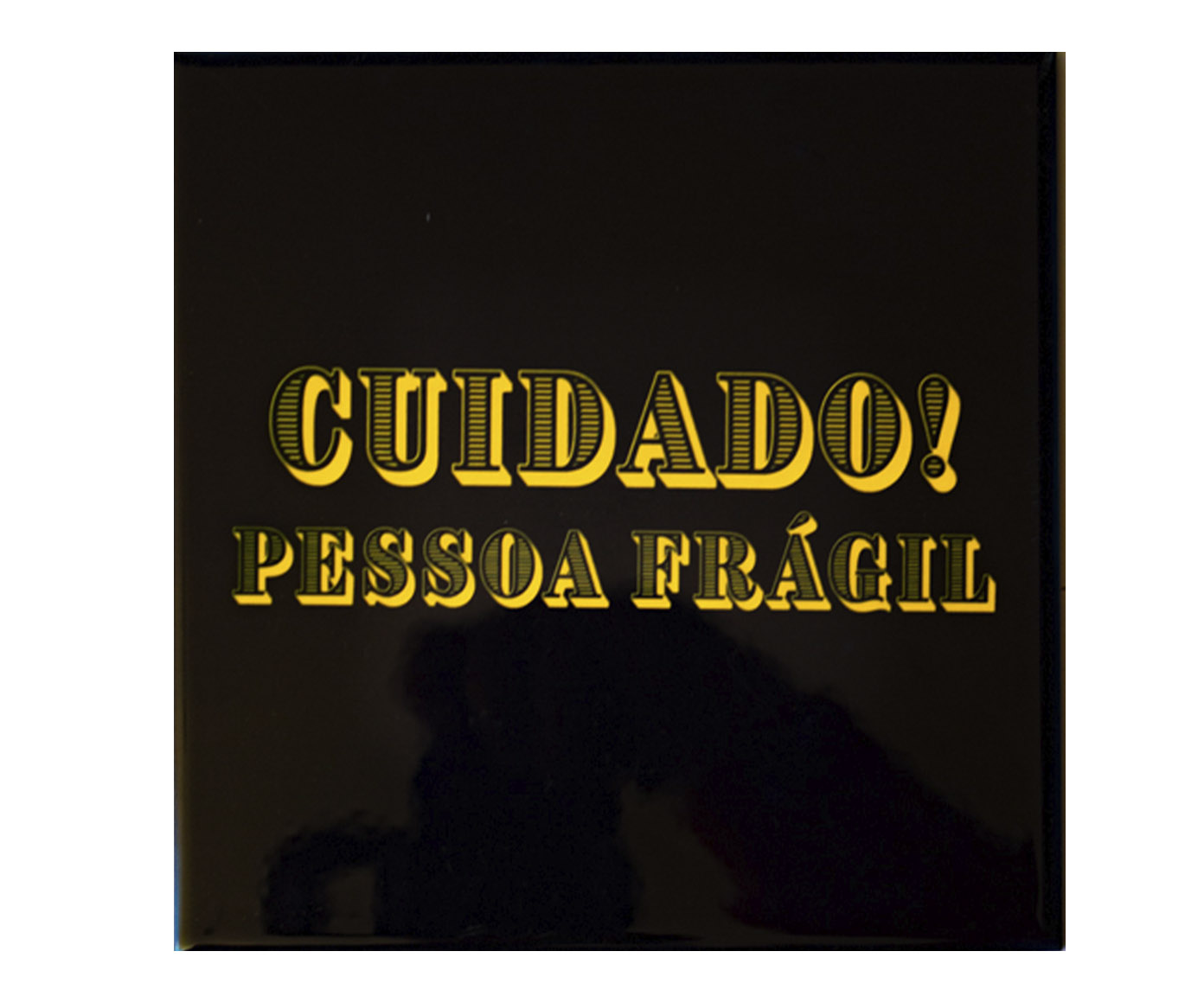 Azulejo Decorativo "Cuidado Pessoa Fr&aacute;gil" image number 0