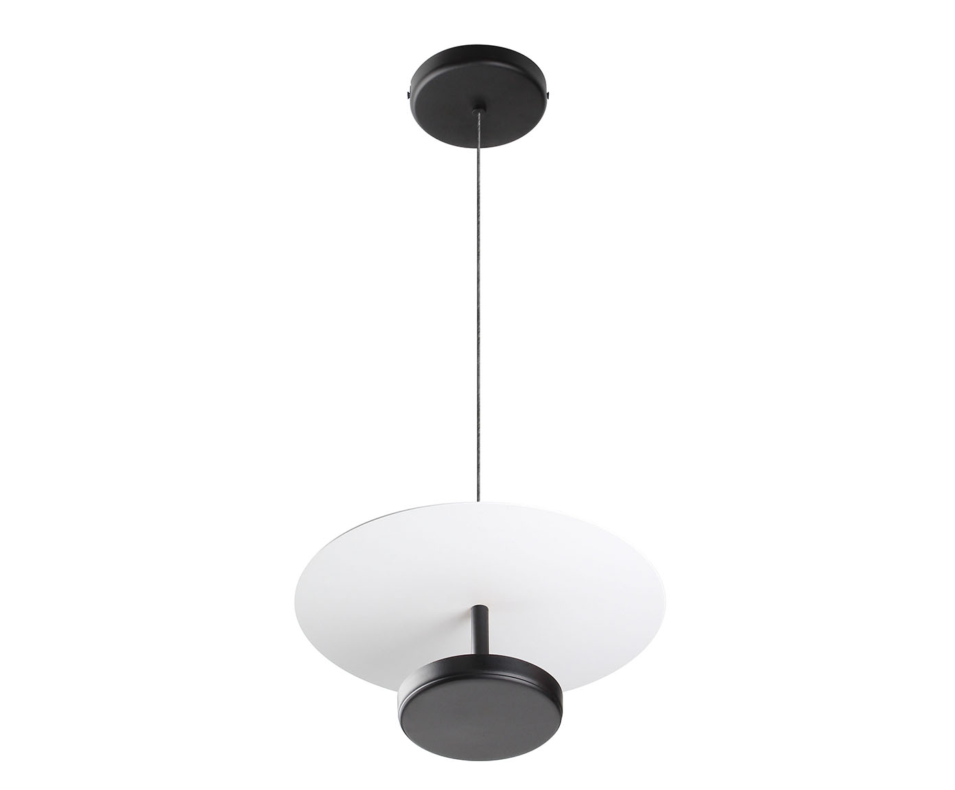 Pendente Led Slice Preto Bivolt image number 0