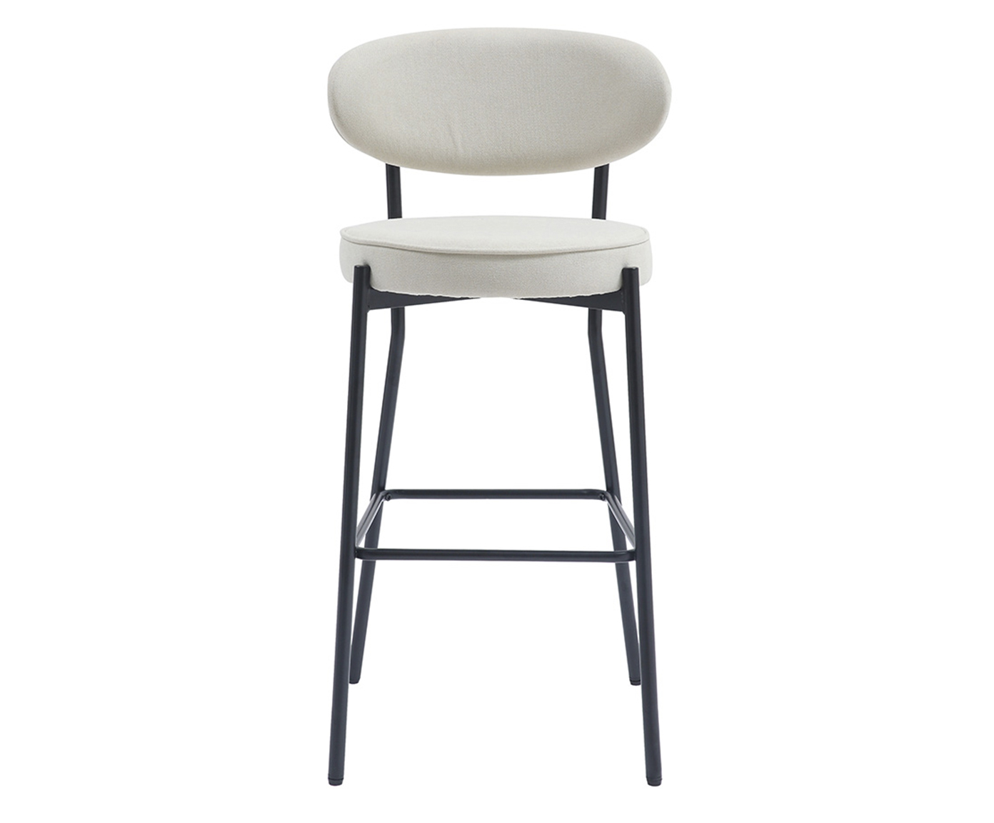 Banqueta Eva Tecido Off White image number 1