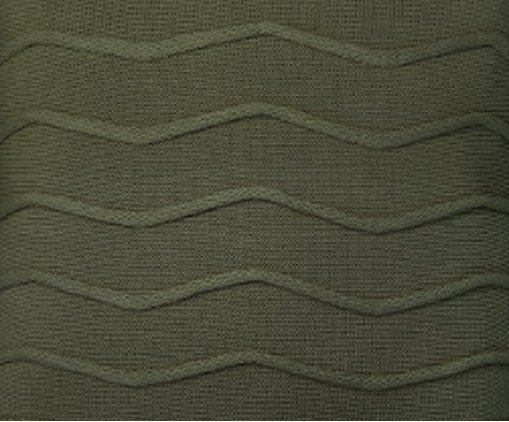 Almofada Tric&ocirc; Waves Verde Oliva - image 1
