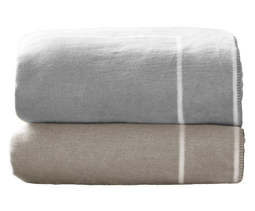 Cobertor Viana Fendi e Off White image number 0
