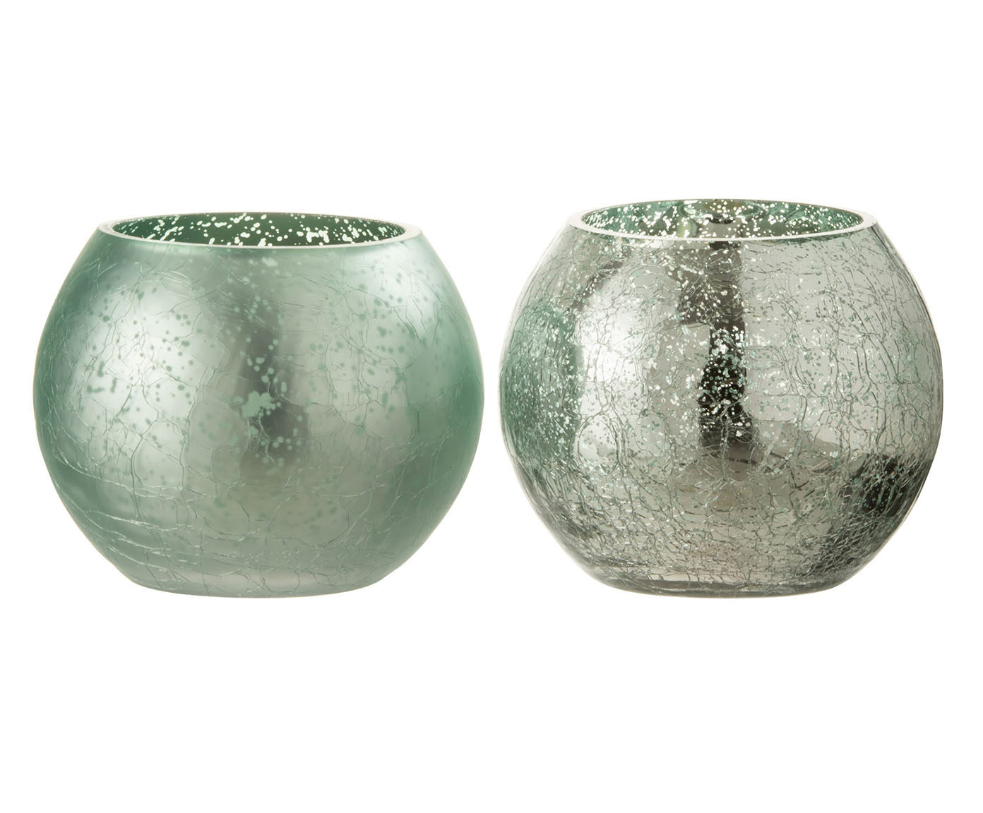 Jogo de Porta-Velas Basic Verde image number 0