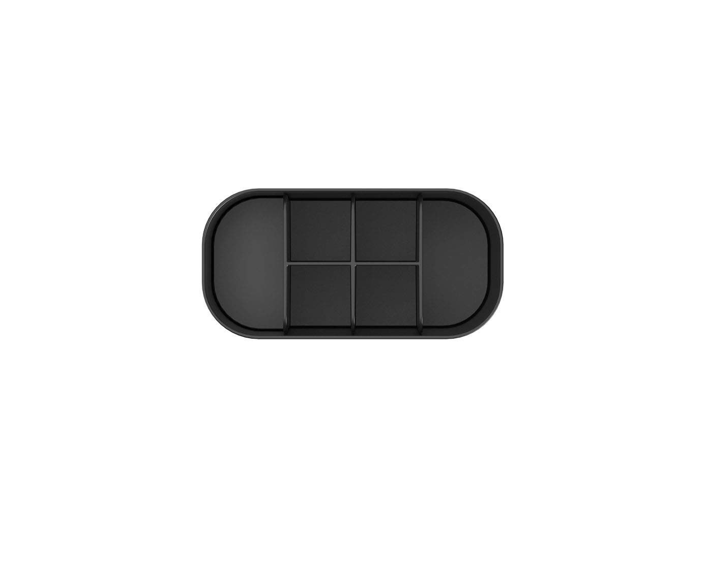 Organizador de Maquiagem Bold Preto image number 2