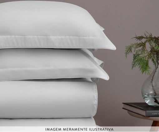 Jogo de Duvet Acetinado Gan Prateado 300 Fios image number 1