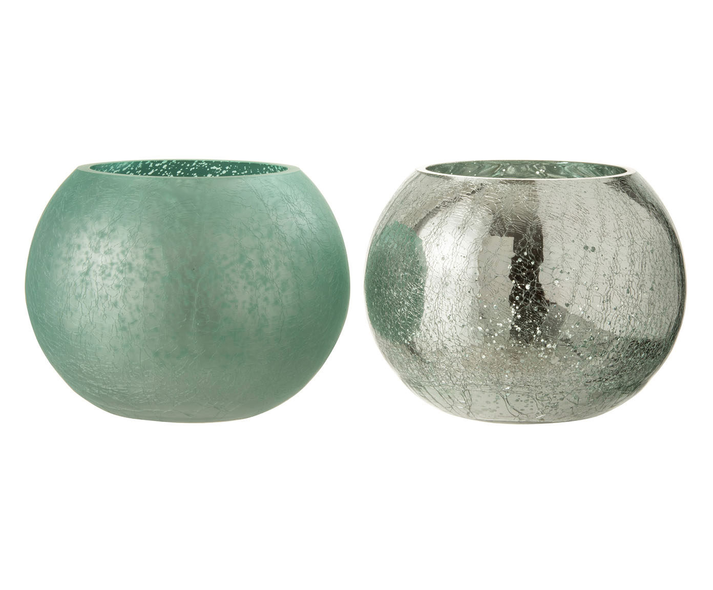 Jogo de Porta-Velas Basic Verde image number 0