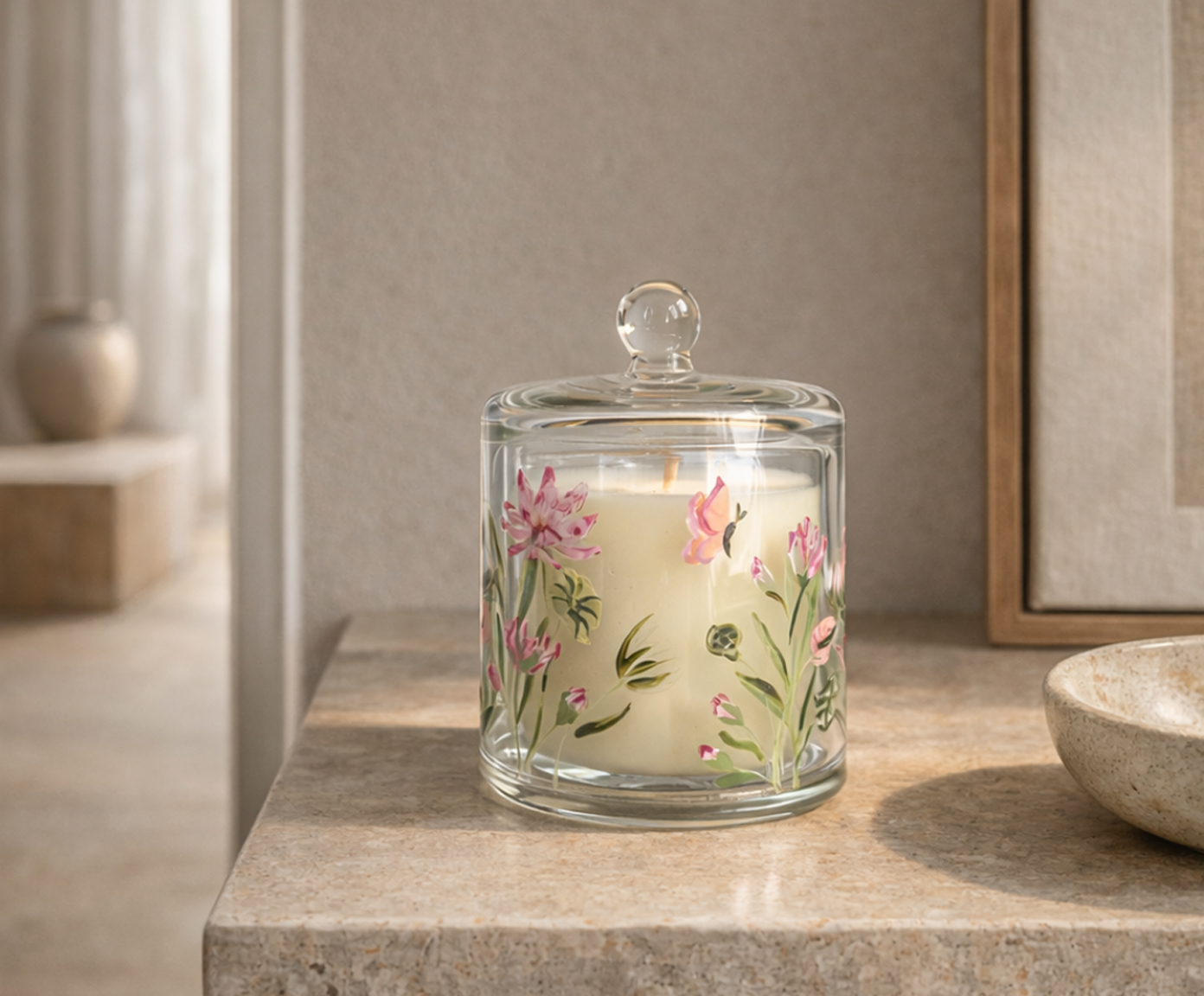 Vela Perfumada com Cloche Garden image number 3