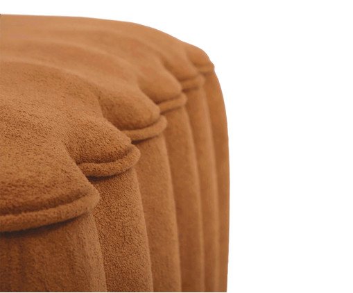 Puff Ret&acirc;ngular Boucle Pitanga Terracota image number 6