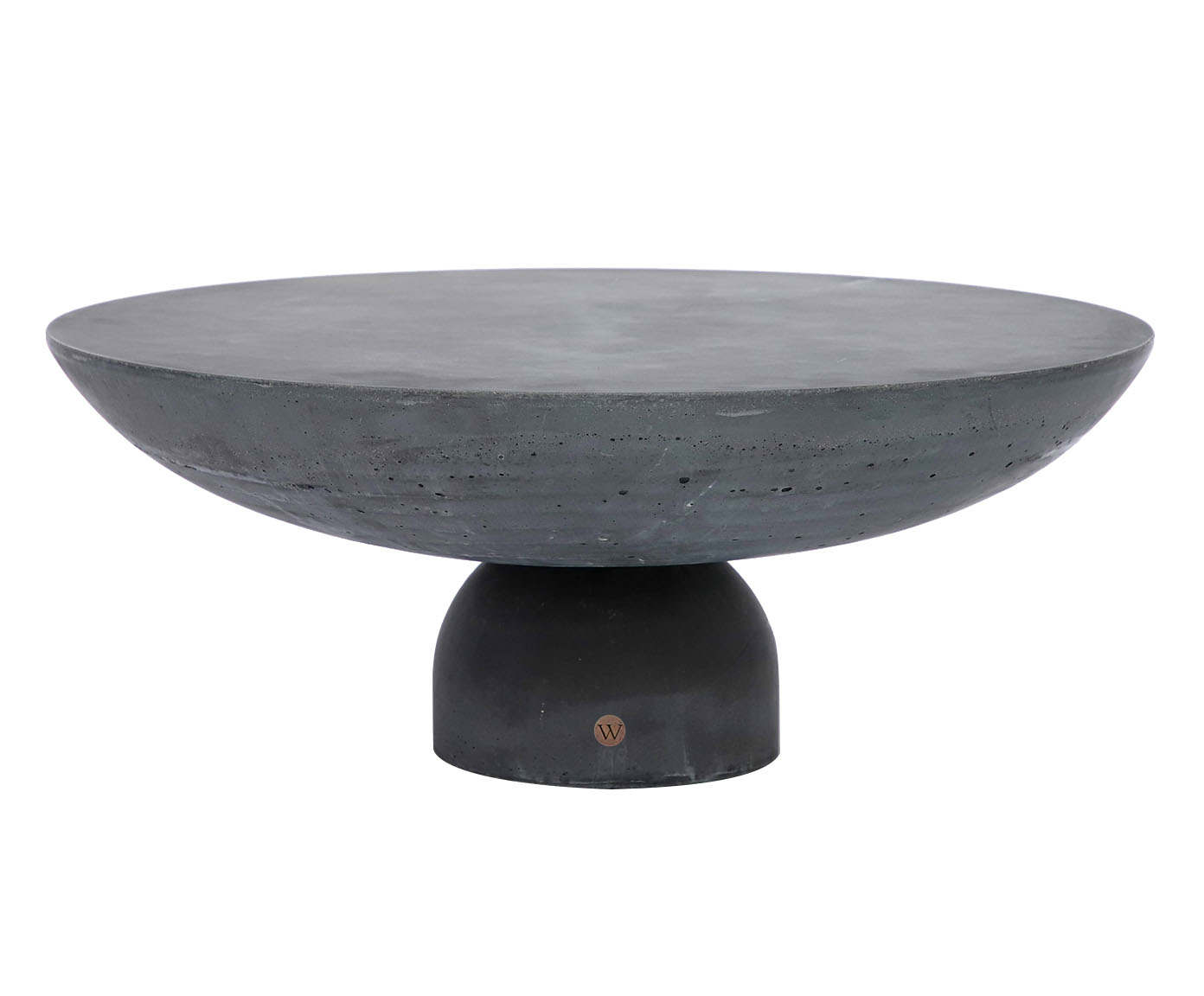Mesa de Centro M&eacute;dia Brut em Concreto -  Cinza Escuro - image 0
