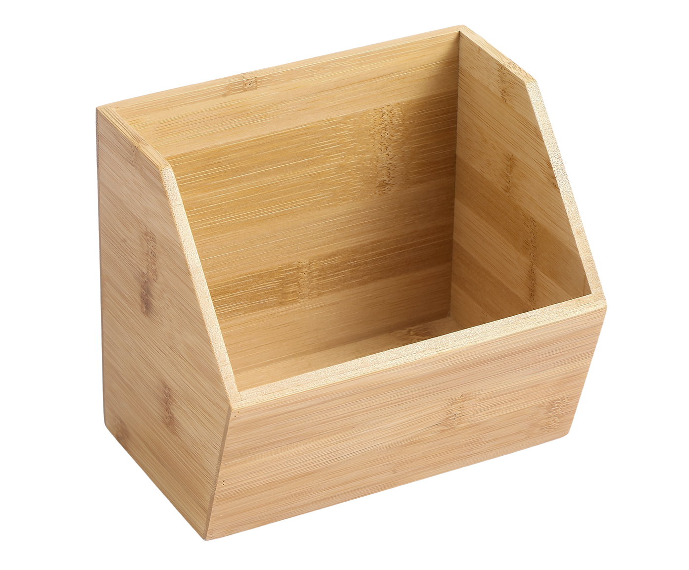 Caixa de Armazenamento de Bambu Hub - 15,7X12,5X17,8cm image number 0