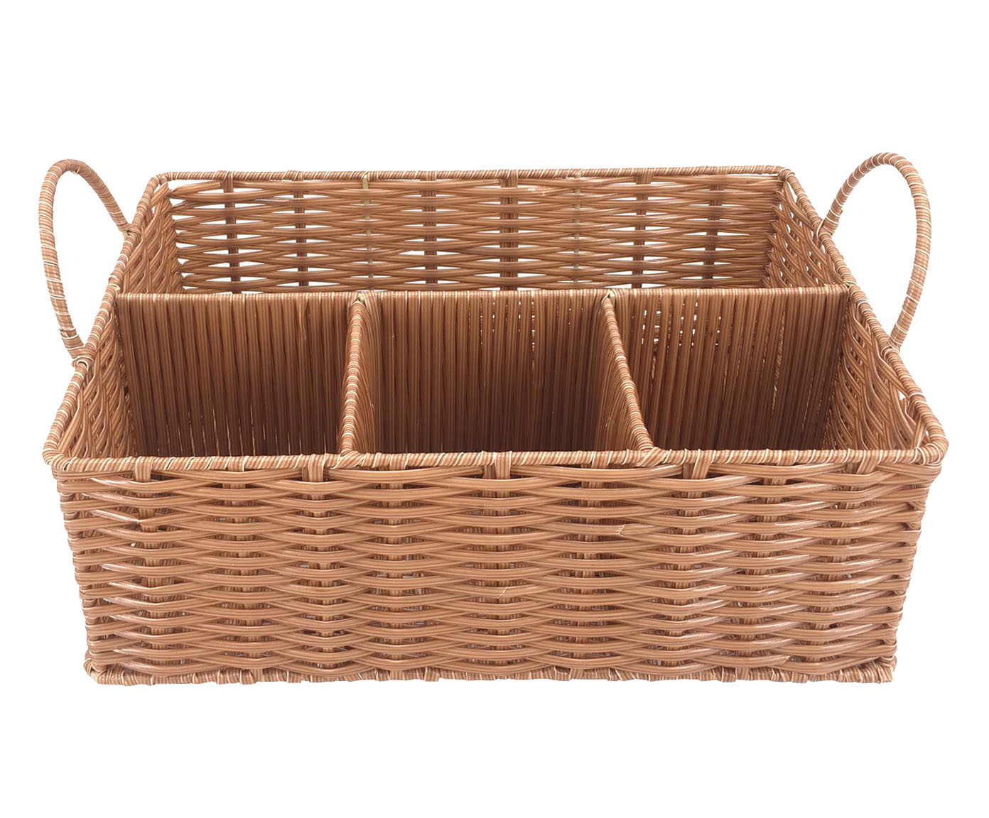 Cesta Polibrown Marrom image number 0
