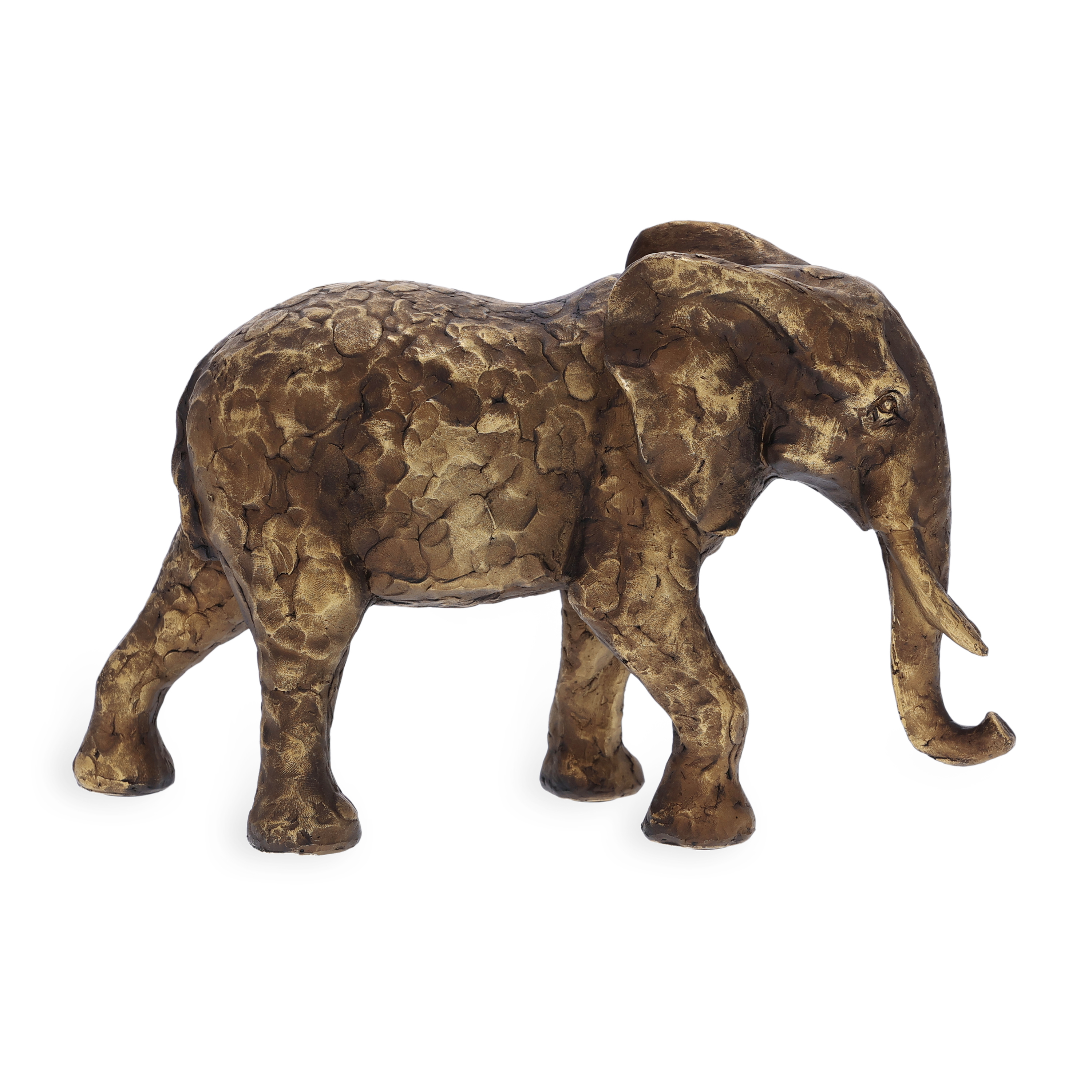 Escultura Boyr&aacute; Dourado image number 0
