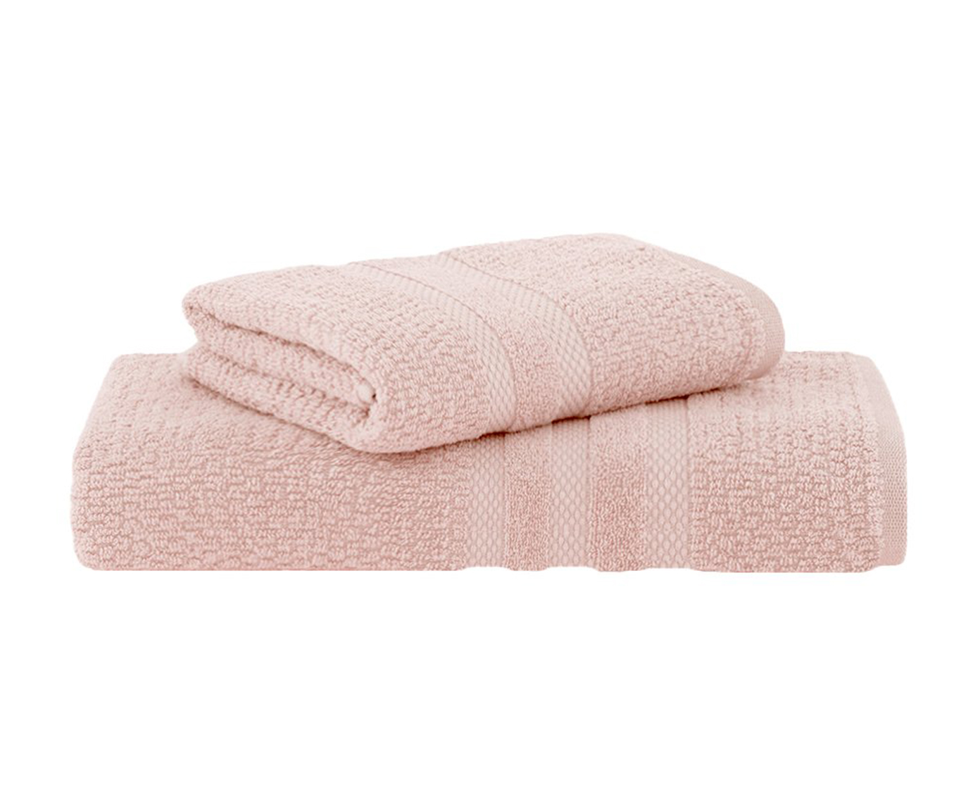 Jogo De Toalhas Vanilla Extra Soft Gigante Rosa Velvet 2 Pe&ccedil;as - image 0