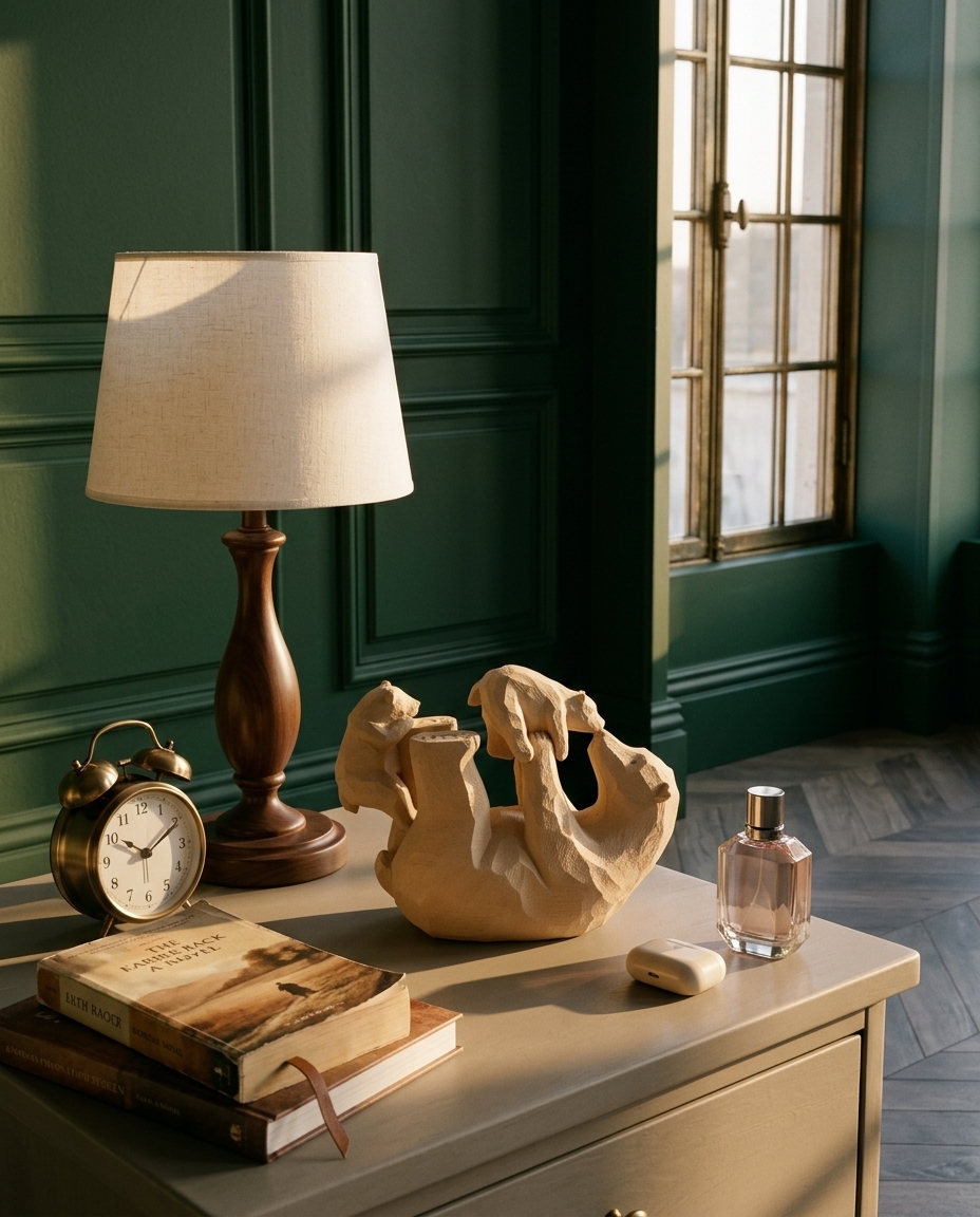 Escultura Ace&iacute; Bege image number 2