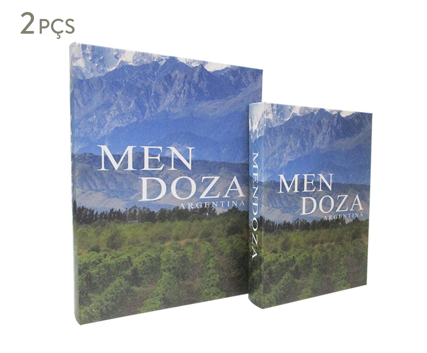 Jogo de Livros-Caixa "Mendoza Argenteina" image number 0