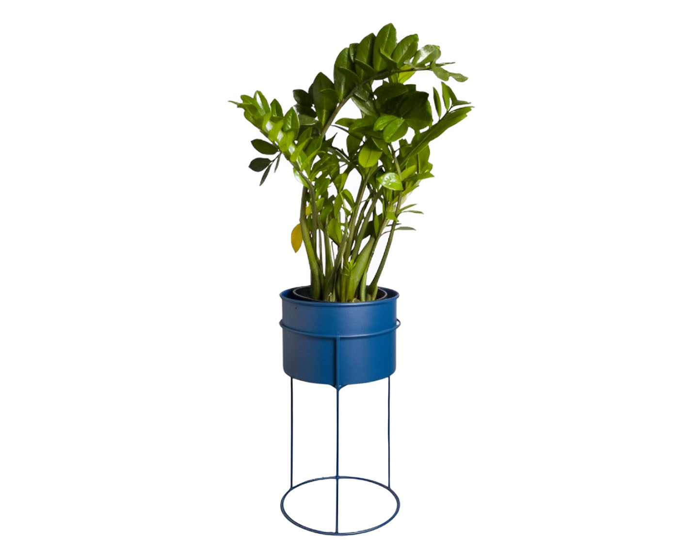 Suporte de Plantas com Vaso Humait&aacute; Azul image number 0