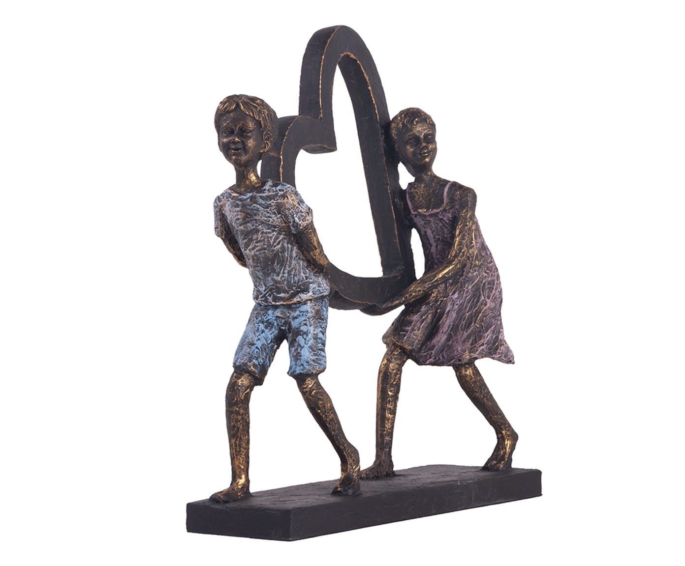 Adorno Big Love Dourado - image 0