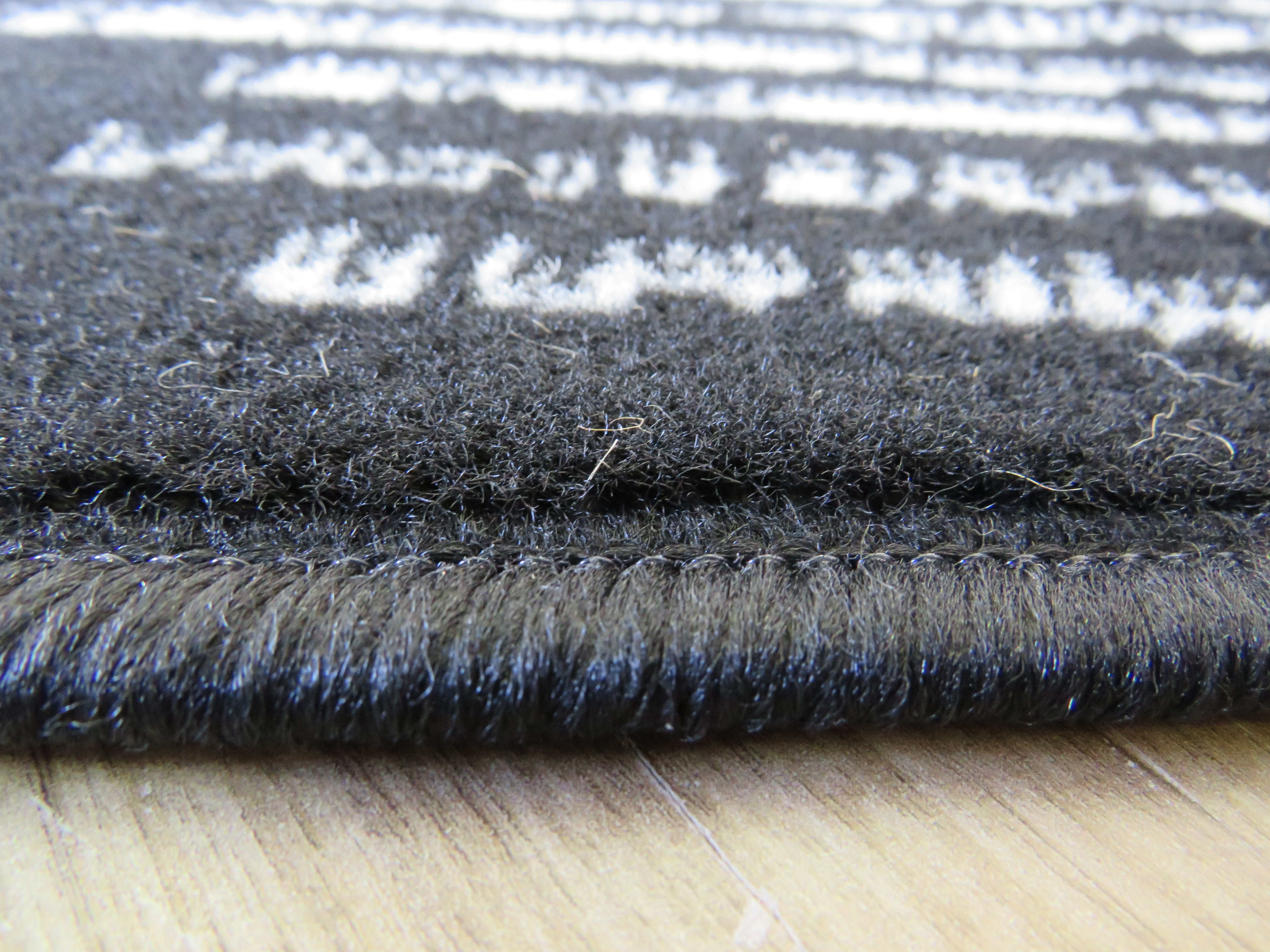 Tapete Indiano Konya - Preto e Creme image number 2