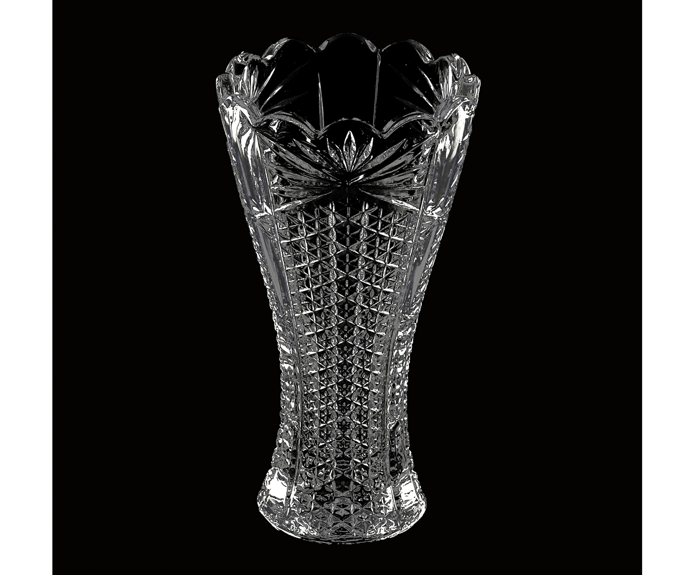 Vaso em Cristal Princess Transparente image number 1