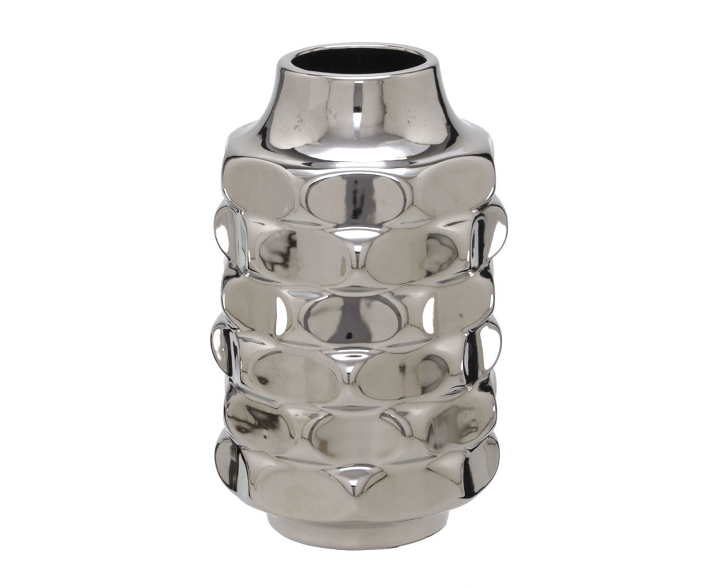 Vaso Decorativo Prateado image number 0