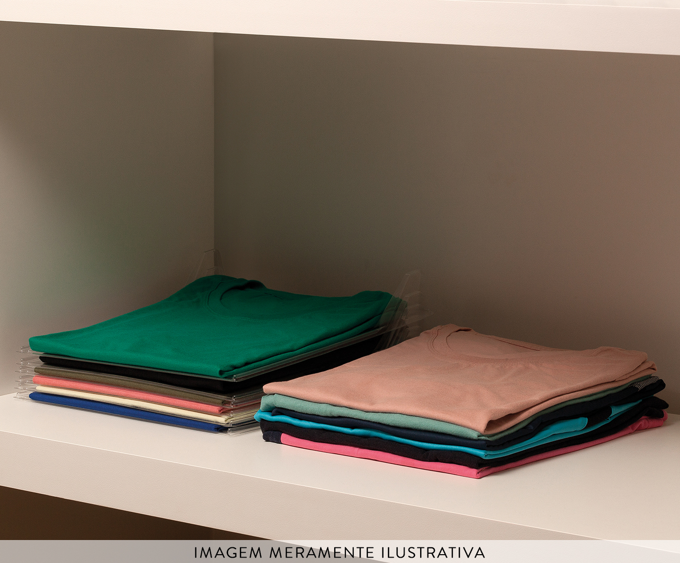 Organizador para Camisetas Transparente image number 1