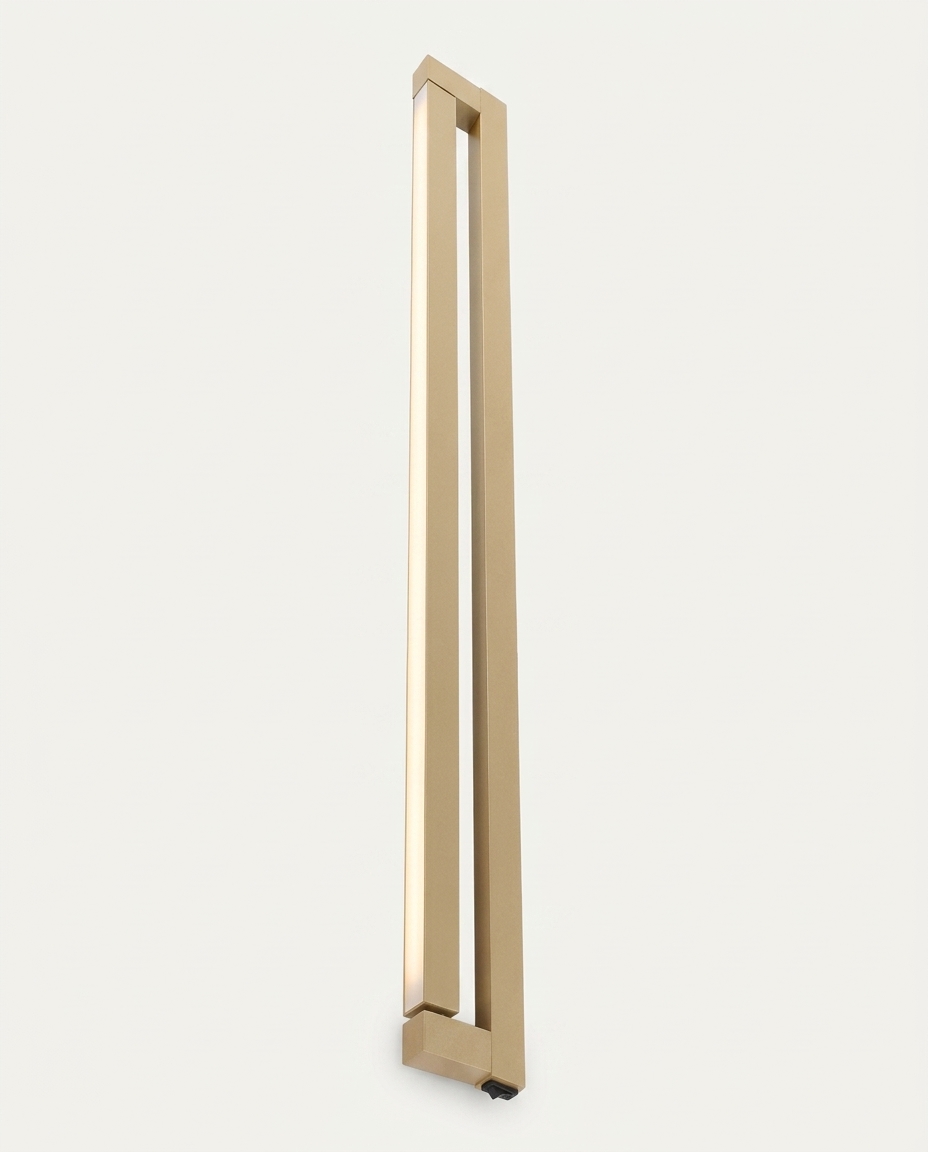 Arandela Led Lines Dourado Ono Bivolt - image 0
