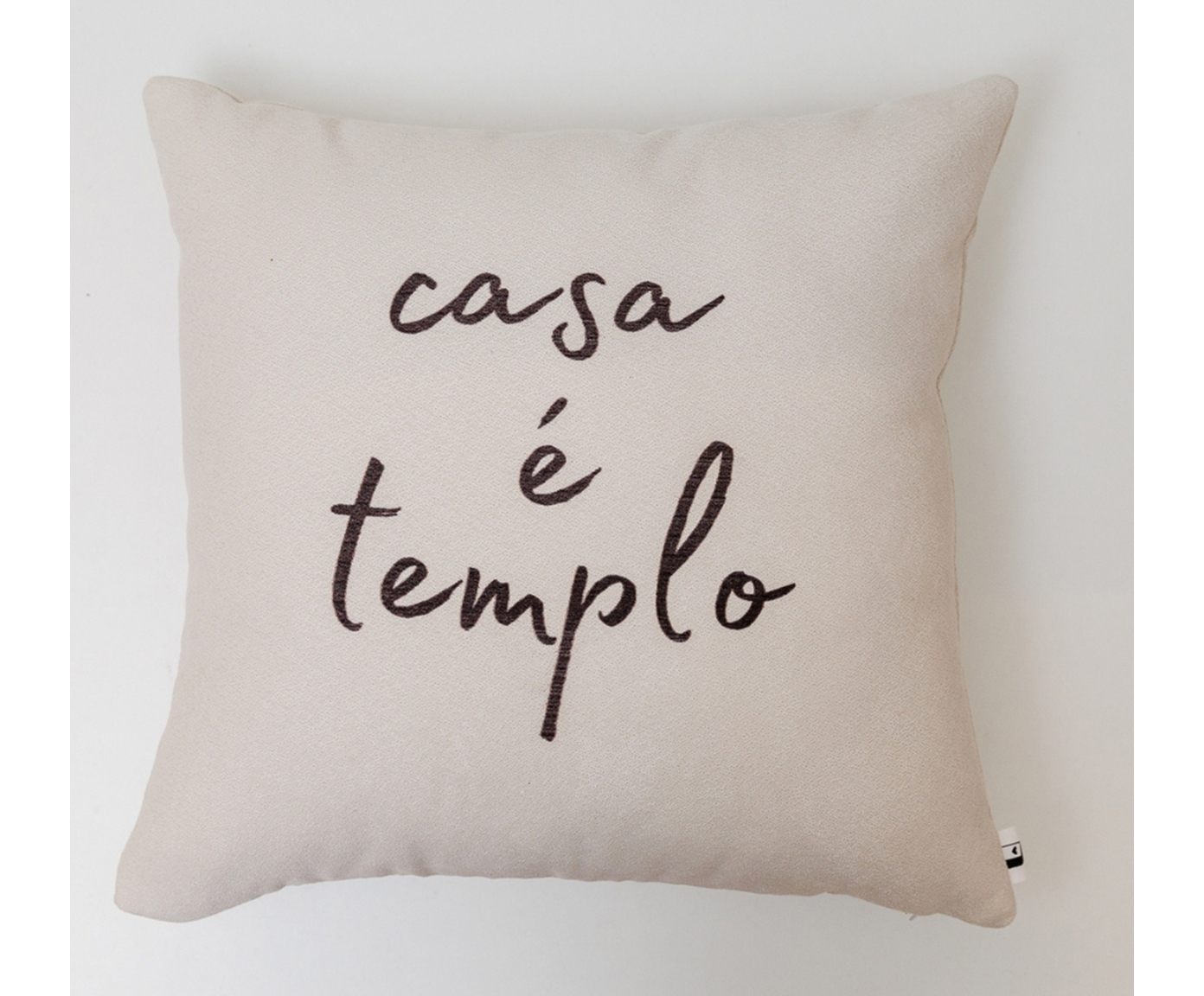 Almofada "Casa &Eacute; Templo" image number 1