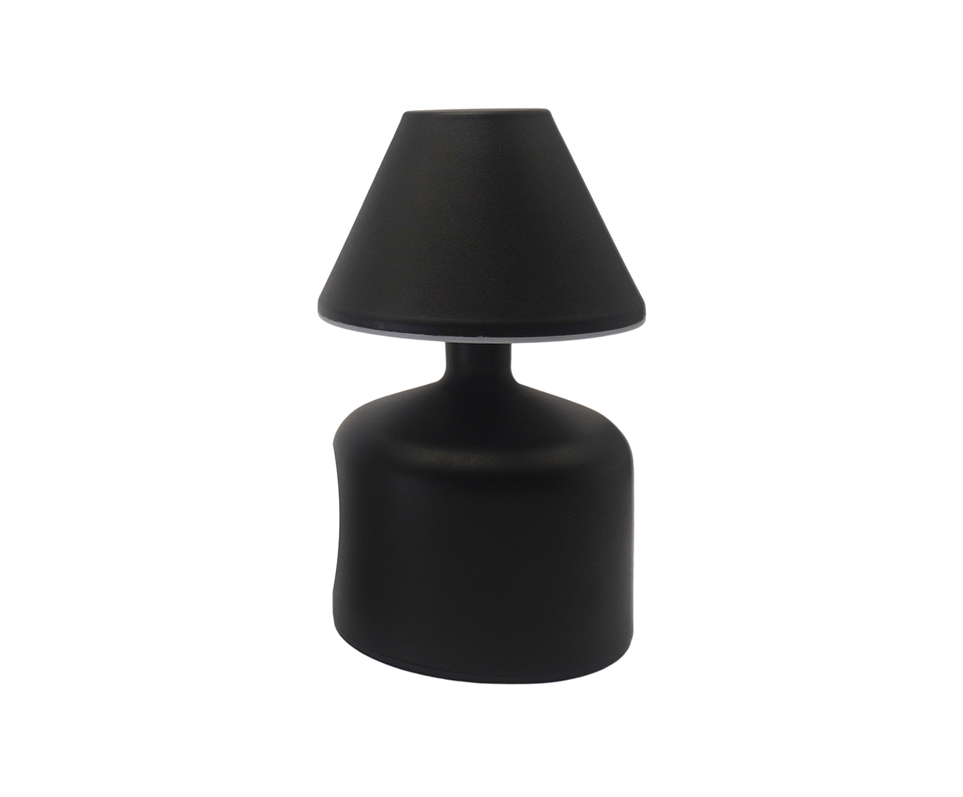Abajur de Mesa LED Recarreg&aacute;vel Preto - image 0