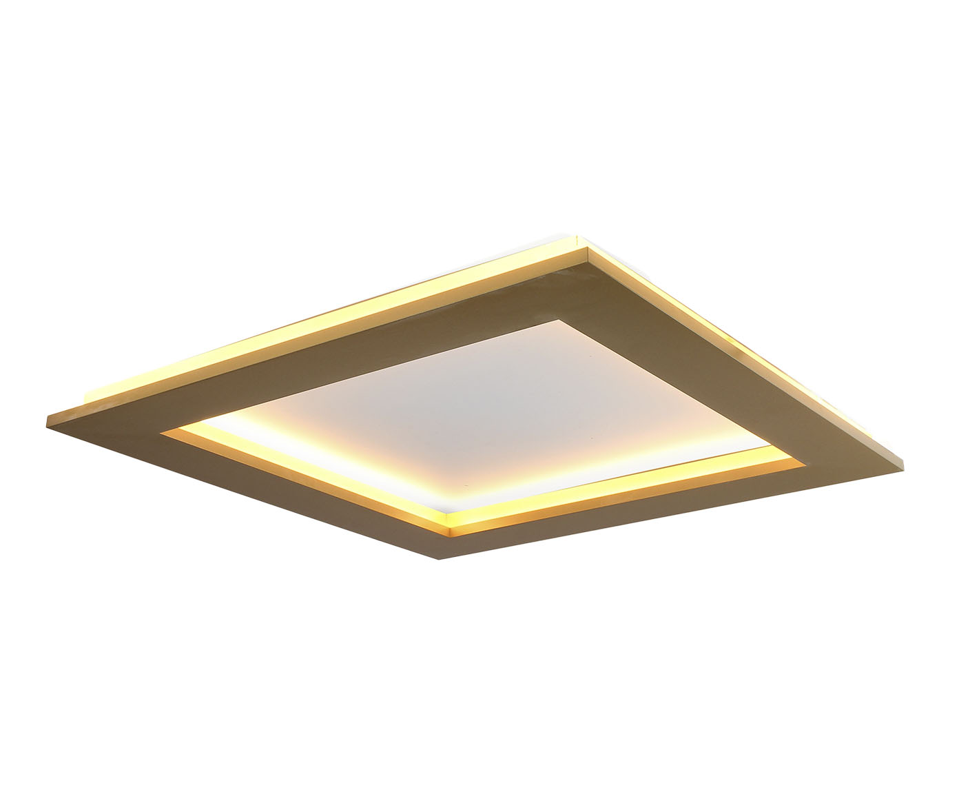 Plafon Led Infinity Dourado Ono Bivolt image number 0