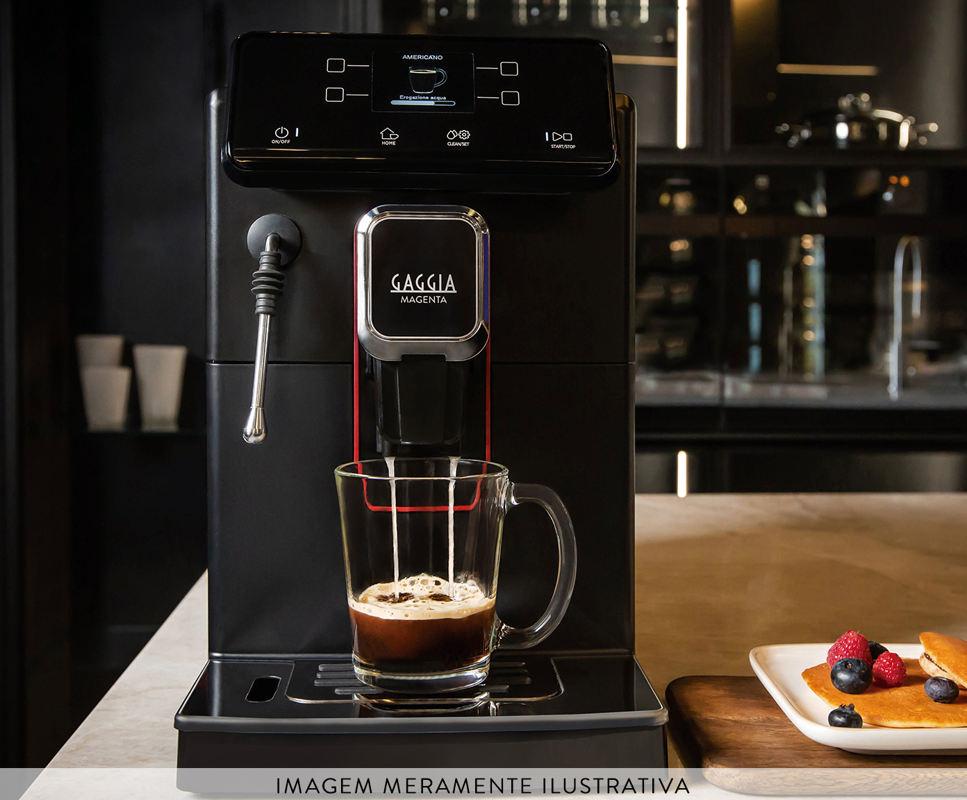 Cafeteira Expressa Autom&aacute;tica em Inox Magenta Plus image number 3