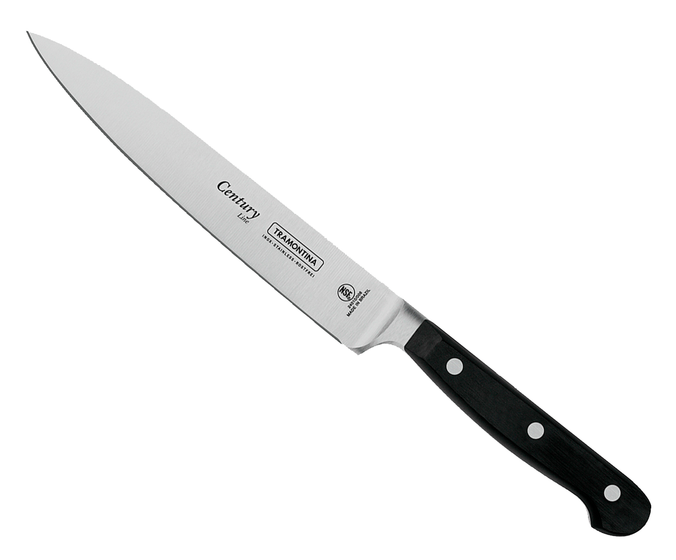 Faca Multiuso em Inox Agile 6" - Preta image number 0
