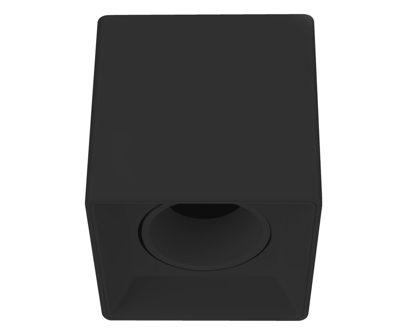 Plafon de Sobrepor Box Preto image number 0
