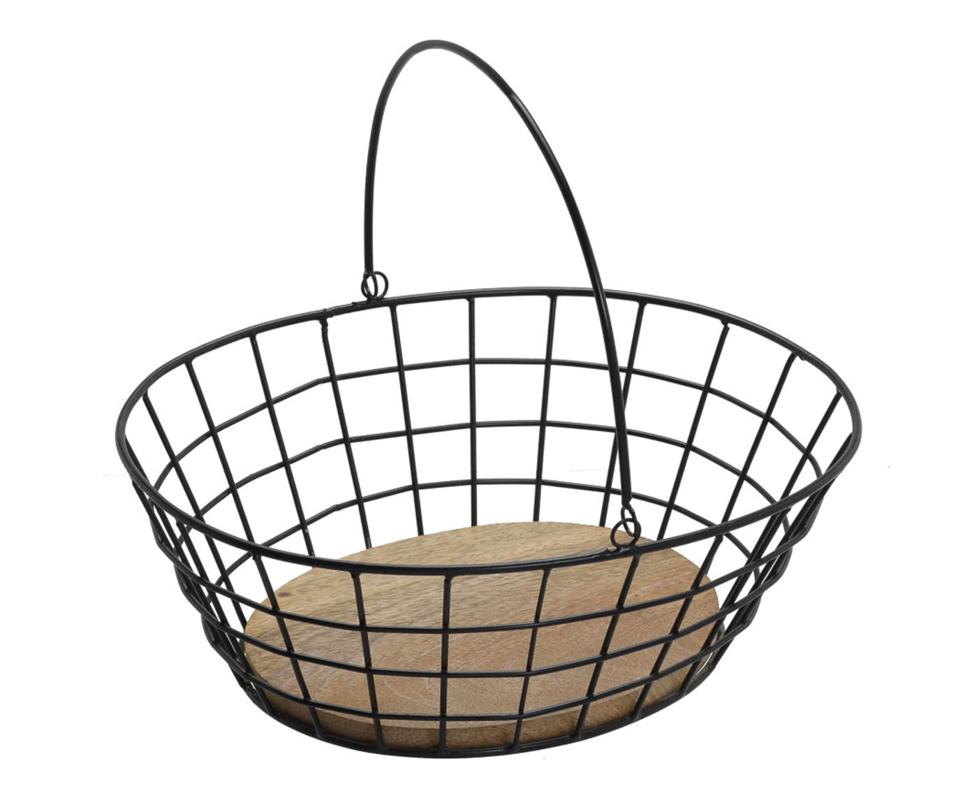 Cesta em Metal Adam II - Preto - image 0